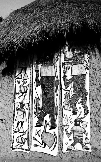 Lienzos de Korhogo, Costa de Marfil de Unknown